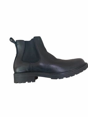 Clarks NEW Chelsea Ankle Book Black Leather Size W9